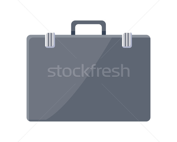 Briefcase Vector Icon in Flat Style Design Stock photo © robuart