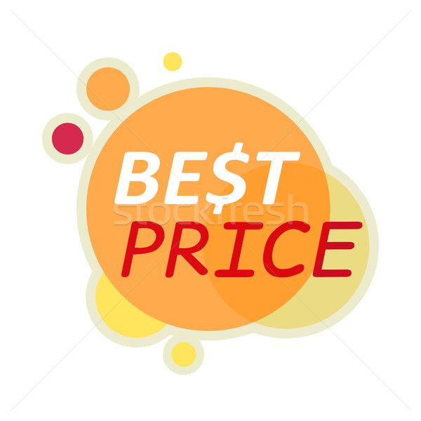 Sale Sticker Vector Illustration in Flat Design Stock photo © robuart