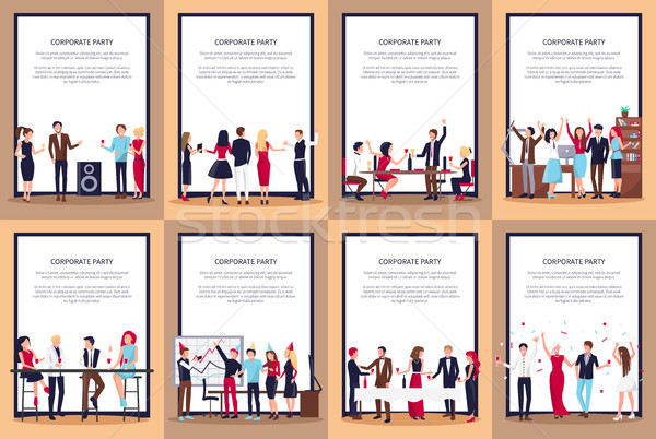 Successful Company, Business Vector Illustration Stock photo © robuart