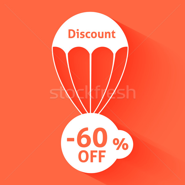 Discount parachute Stock photo © robuart