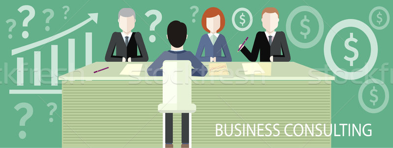 Business consulting concept Stock photo © robuart