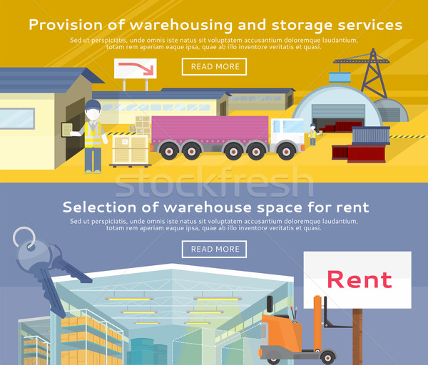 Warehouse Storage Service Product Stock photo © robuart