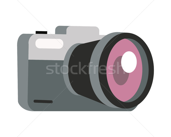 Stockfoto: Foto · camera · ontwerp · icon · compact · digitale