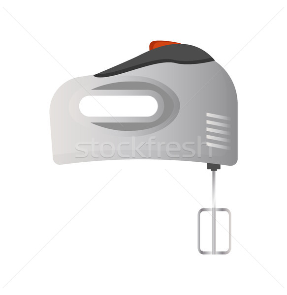 Błyszczący nowoczesne miksera metal dysza elektryczne Zdjęcia stock © robuart