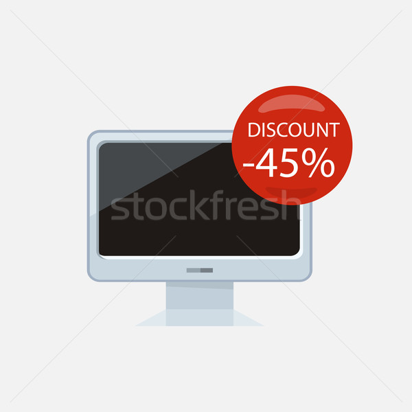 Imagine de stoc: Vânzare · gospodarie · monitor · de · calculator · electronic