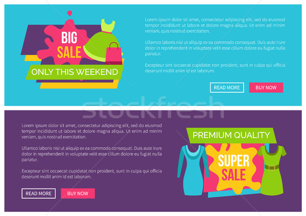 Big Sale Only This Week Premium Quality Super Sale Stock photo © robuart