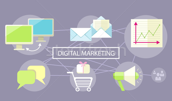 Digital Marketing Concept Stock photo © robuart