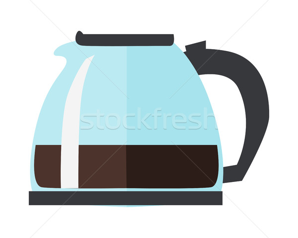 Coffee or Tea Pot Isolated on White Background Stock photo © robuart