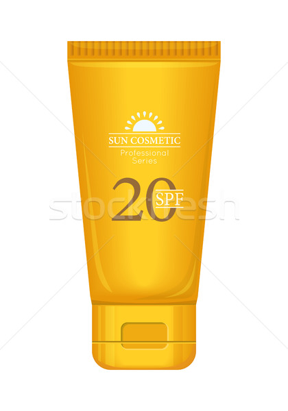 Sun Cream Professional Series Stock photo © robuart