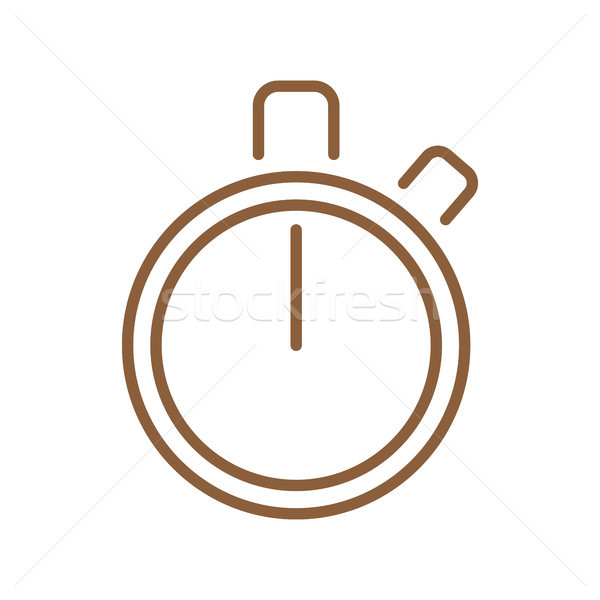 Timer Element Hand Uhr Informationen Stock foto © robuart