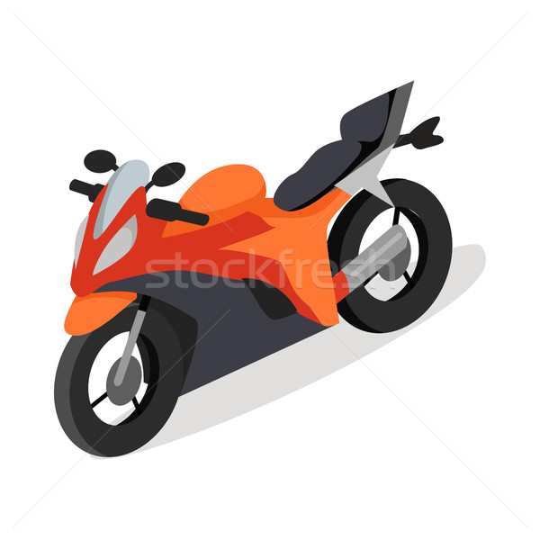 Bike Vector Icon in Isometric Projection Stock photo © robuart