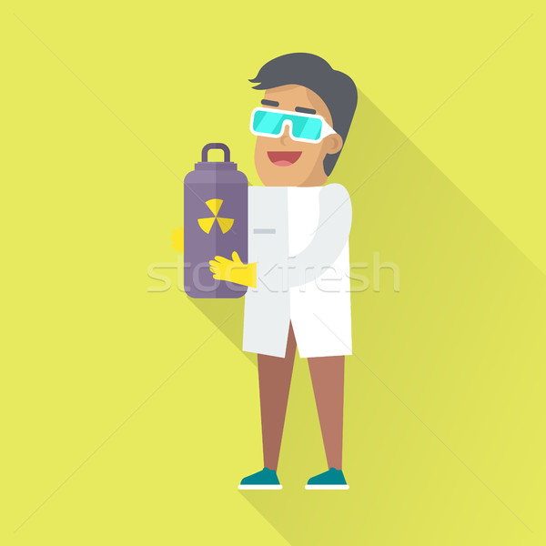 Scientists Man at Work Stock photo © robuart