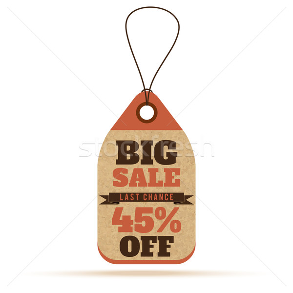 Preţ epocă stil mare vânzare Imagine de stoc © robuart