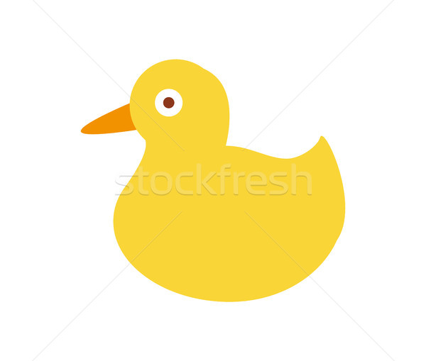 [[stock_photo]]: Canard · jouet · jaune · couleur · plastique · yeux