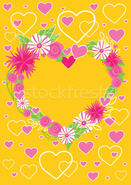 Greeting Card 8 March Woman Day Stock photo © robuart