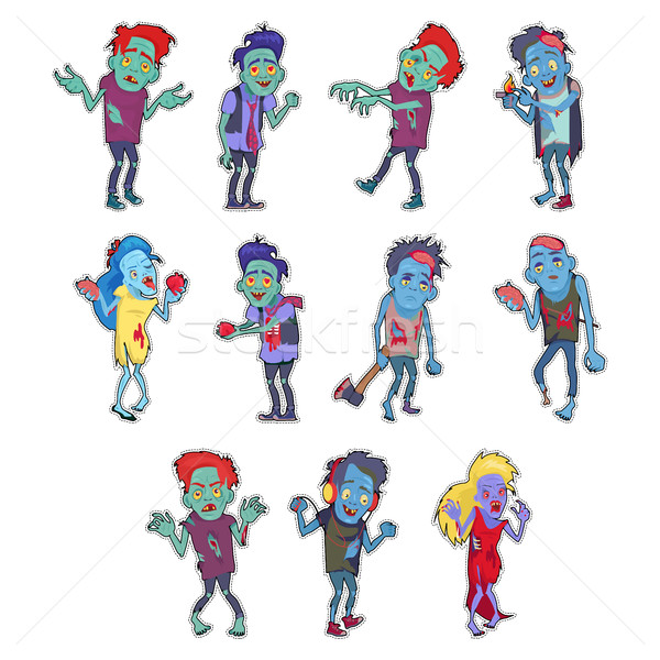 Stock photo: Zombie Fictional Undead Beings Fantastic Character