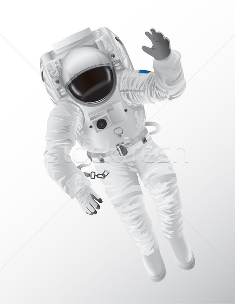 Professional Spaceman in Modern Pressure Suit Stock photo © robuart