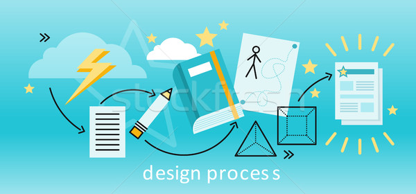 Design Process Concept Stock photo © robuart