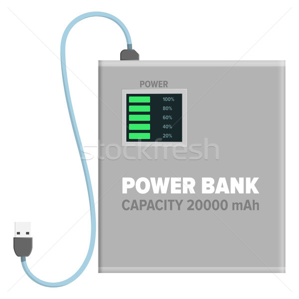 Power Bank For Charging Isolated Illustration Stock photo © robuart