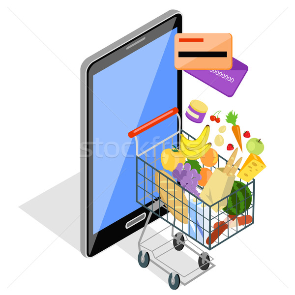 Concept of Shopping Internet Shop Stock photo © robuart