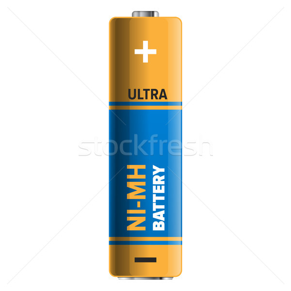 Powerful and Compact NI-MH Battery Illustration Stock photo © robuart