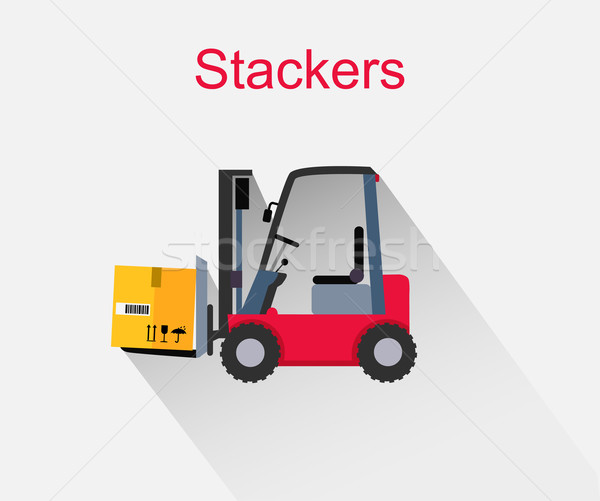 Stackers Icon Design Style Flat Stock photo © robuart