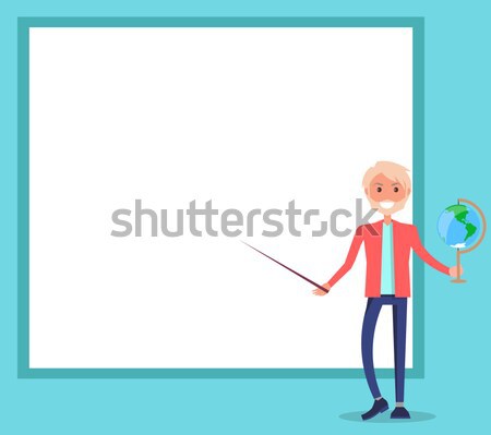 Winner Business Woman with Golden Medal Stock photo © robuart