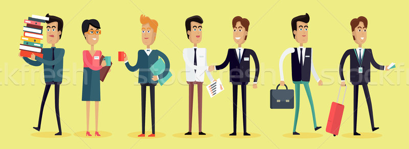 Business People Characters Stock photo © robuart