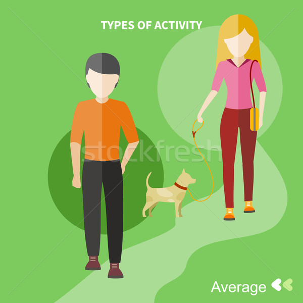 Healthy lifestyles daily routine Stock photo © robuart