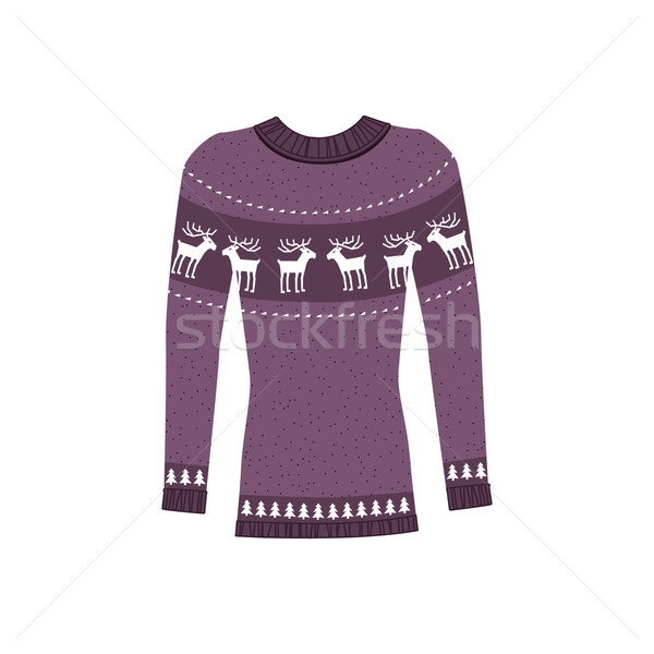 Winter Warm Sweater Handmade, Svitshot, Jumper Stock photo © robuart