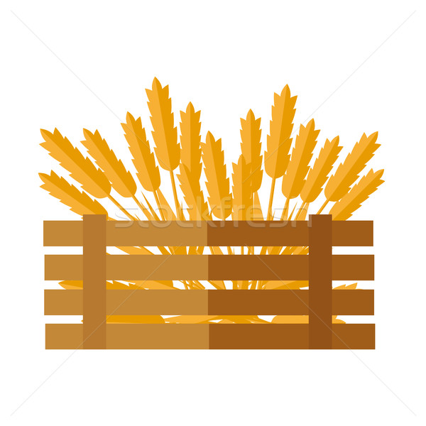 Wheat Concept Vector Illustration in Flat Design. Stock photo © robuart