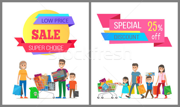 Special reducere scazut preţ super alegere Imagine de stoc © robuart