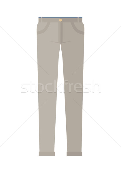 Broek pants geïsoleerd witte man vrouw Stockfoto © robuart