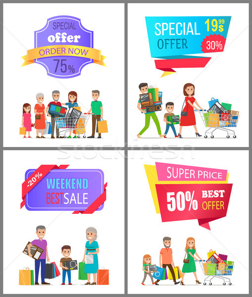Sale Low Price Special Discount Super Choice Card Stock photo © robuart