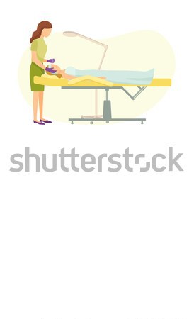 Boy in Shirt Lie on Floor and Read Book Vector Stock photo © robuart