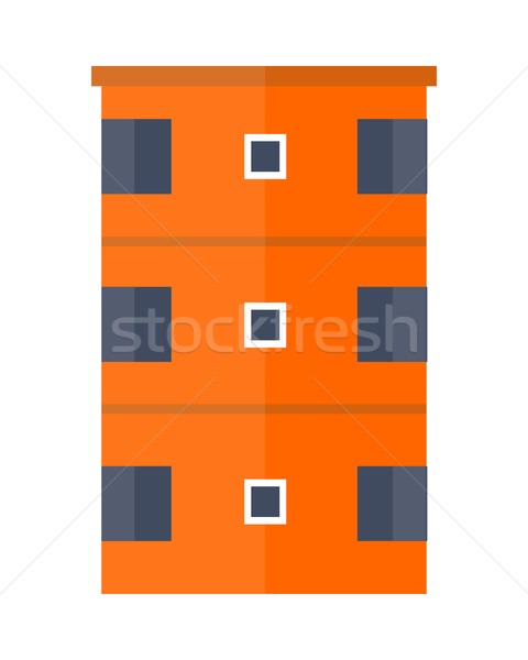 Modern Apartment Building Stock photo © robuart