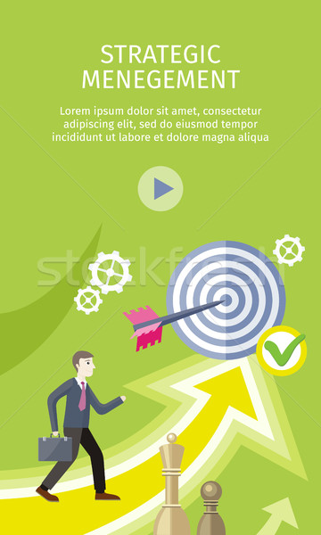 Strategic Management Concept Vector Illustration Stock photo © robuart