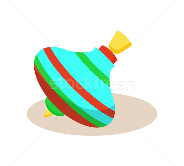 Whirlabout Toy on Christmas Vector Illustration Stock photo © robuart