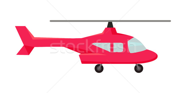 Fly Helicopter Icon Stock photo © robuart