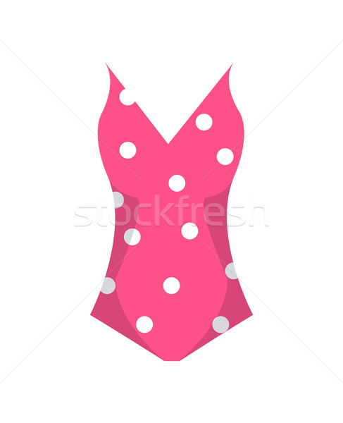 Top Polka Dot Summer Mode Vector Illustration Stock photo © robuart