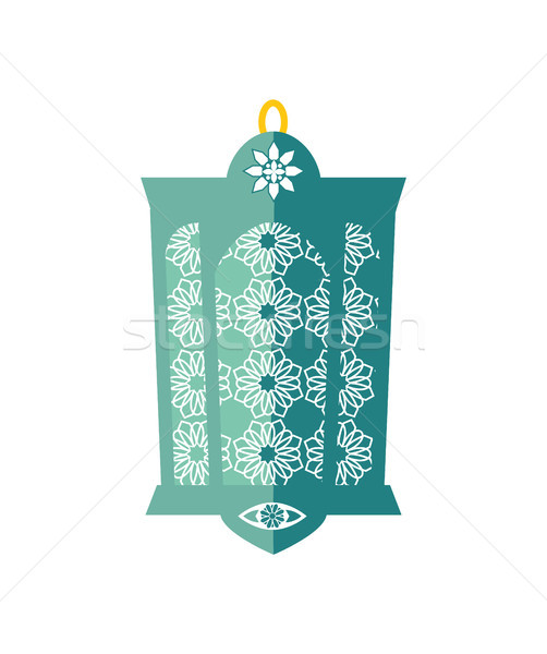 Decorative Lantern Isolated on White Background Stock photo © robuart