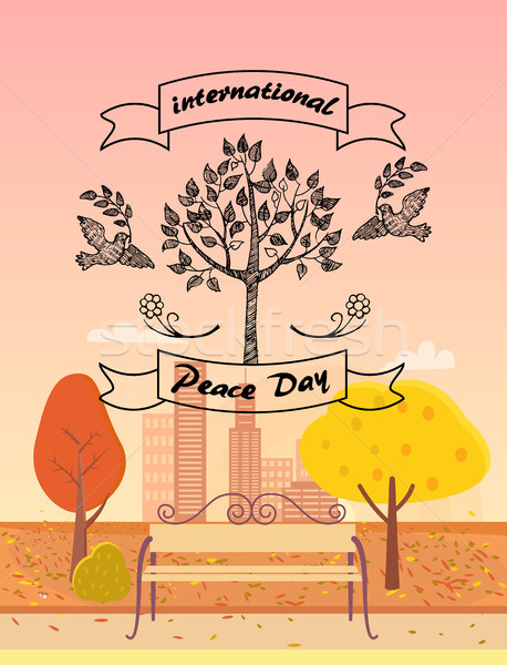 Stock photo: International Day of Peace Promotional Poster