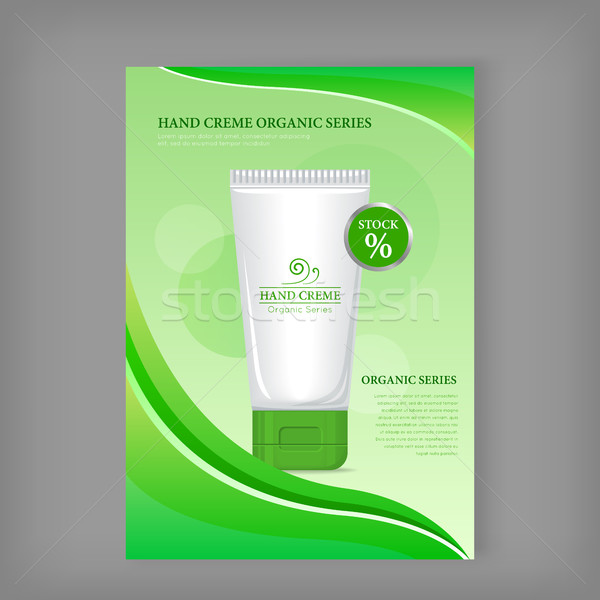 Hand Cream Organic Series Stock photo © robuart