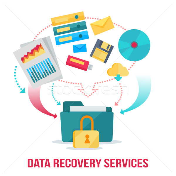 Data Recovery Services Banner Stock photo © robuart