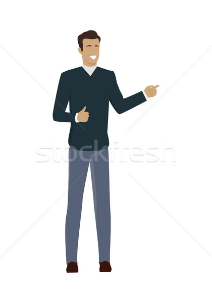 Young Businessman Character Stock photo © robuart