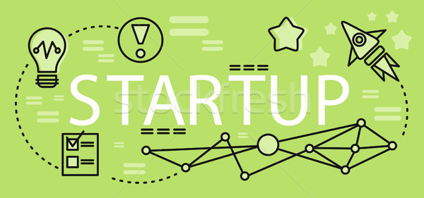 Start up Business Concept Stock photo © robuart