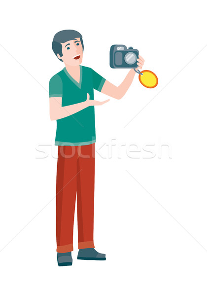 Big Sale in Electronics Store Flat Vector Concept  Stock photo © robuart