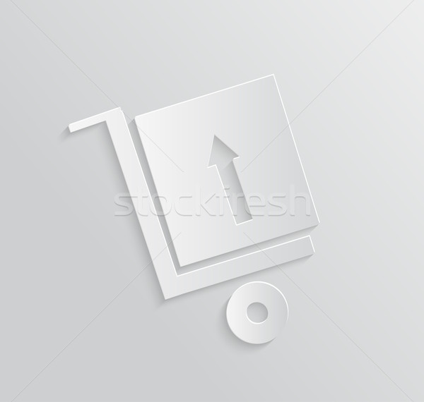 Delivery service 24 hours . Cargo truck symbol Stock photo © robuart