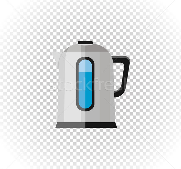 Stock photo: Sale of Household Appliances Electric Kettle