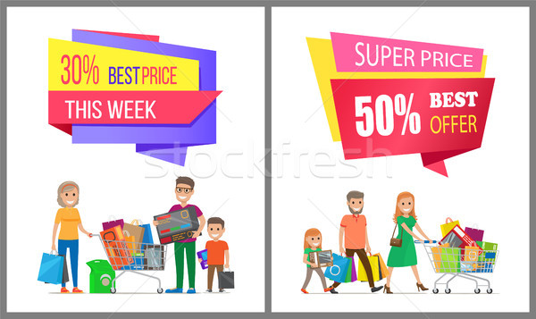 Stockfoto: Speciaal · prijs · bieden · korting · week · best